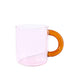 Colorful Fat Handle Glass Mug Coffee Cup Glass Spoon Borosilicate Glass Cup Office Cups Birthday Gift Coffee Mugs Tea Spoon - Brooklyn Home - 0