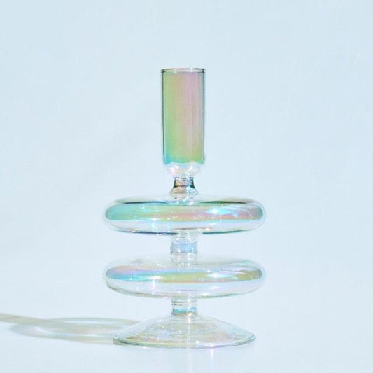 Handblown Candlestick Holder - Brooklyn Home - Candle Holders